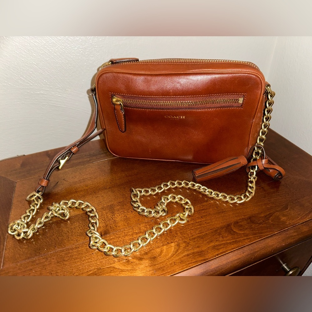 Coach Leather Crossbody Bag